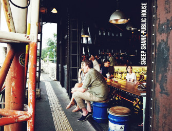 นั่งชิลจิบคราฟเบียร์ ชมวิวสะพานพระราม 8 ริมแม่น้ำเจ้าพระยา @SHEEP SHANK PUBLIC HOUSE #ท่าพระอาทิตย์