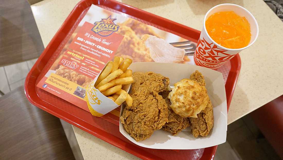 รีวิว Texas Chicken ร้านไก่ทอด (Fast Food) สัญชาติอเมริกา ไม่ต้องบินไป