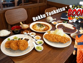 รื้อฟื้นความหลังวัยเด็ก (คิดถึงโงกุน) กินหมูทอดทงคัตสึชื่อดัง @Bekku Tonkatsu เดินทางง่ายๆ ด้วย BTS ลงสนามเป้า ประตู 4 ^^
