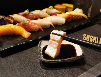 กินอาหารญี่ปุ่น ไคเซกิสไตล์ประสบการณ์ 25 ปี วัตถุดิบพรีเมี่ยม SUSHI HANA @พระราม 3 ตับห่าน ปลาไหล ไข่ปลาแซลมอนมาเต็ม Mango Sauce ต้องลอง !!!