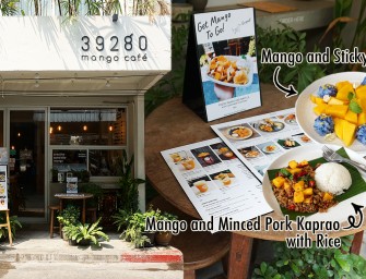 กินกระเพราหมูสับผัดคลุกเคล้ากับมะม่วง (Mango and Minced Pork Kaprao with Rice) ที่ 39280 Mango Cafe พระนคร ท่าเตียน…