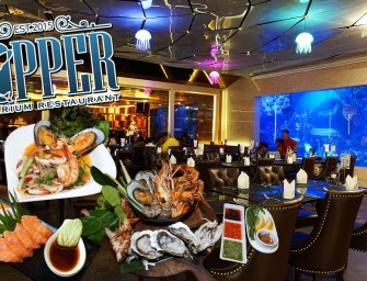 กินซีฟู้ดบุฟเฟ่ต์ ดูปลาโชว์ให้อาหารปลาใน Aquarium @Copper Aquarium Restaurant เพลิดเพลินได้ทุกเพศทุกวัย ^^