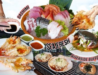 กุ้งแม่น้ำเผา ปูทะเลดอง มันปู ซาชิมิ เนื้อวากิว โอ๊ยยยย… ฟินเวอร์ “SeaFresh Riverside Buffet” กินซีฟู้ดไม่อั้น ชอบตรงนี้ !!!