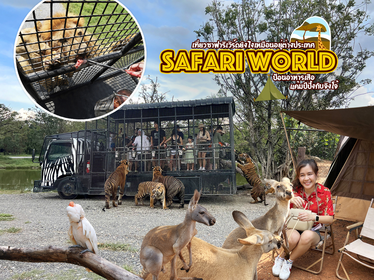 Safari World Bangkok Thailand Open Zoo and Show and Animal Studio 0