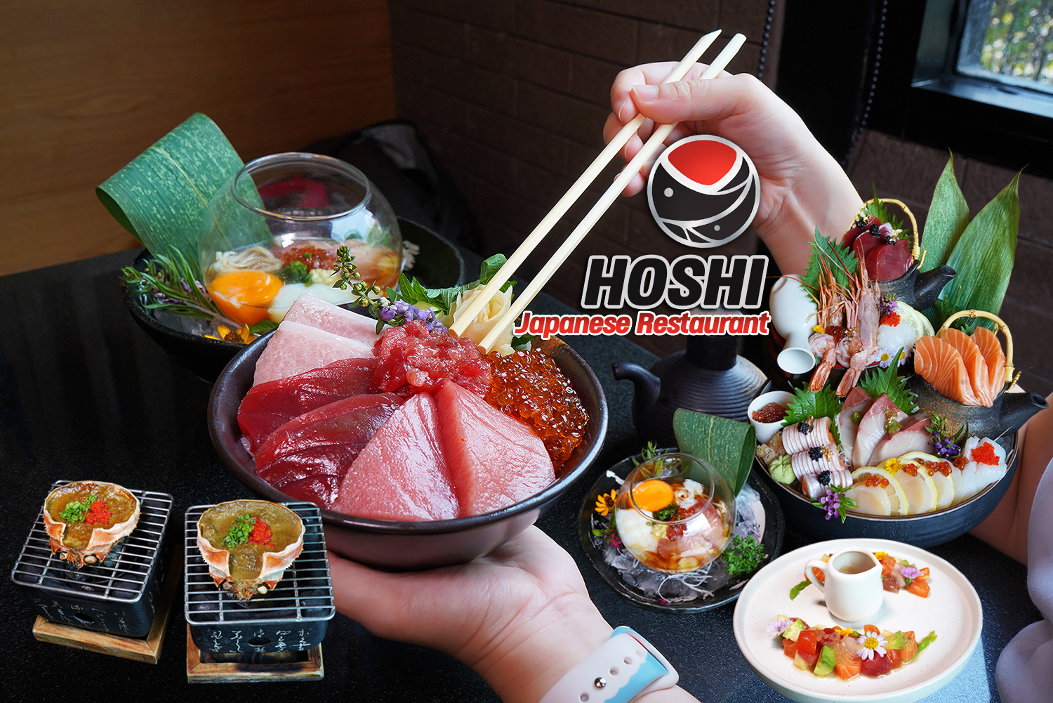 ร้านอาหารญี่ปุ่นสำหรับครอบครัว อาหารสดใหม่ คุณภาพดี๊ดี วัตถุดิบพรีเมี่ยม คุ้มค่า คุ้มราคา พาครอบครัวไปกิน HOSHI Japanese Restaurant กันมั๊ยครับ