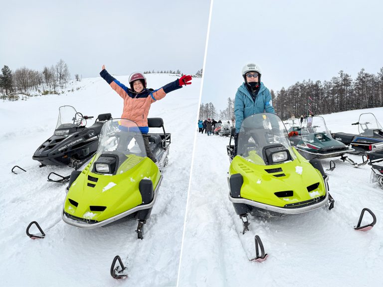 ลองซักครั้ง !!! ขับ Snowmobile @Shikisai-no-oka ฮอกไกโด ทัวร์ไฟไหม้ (Part 2) (Day 2) สนุกตื่นเต้น สวย หนาวได้ใจ…